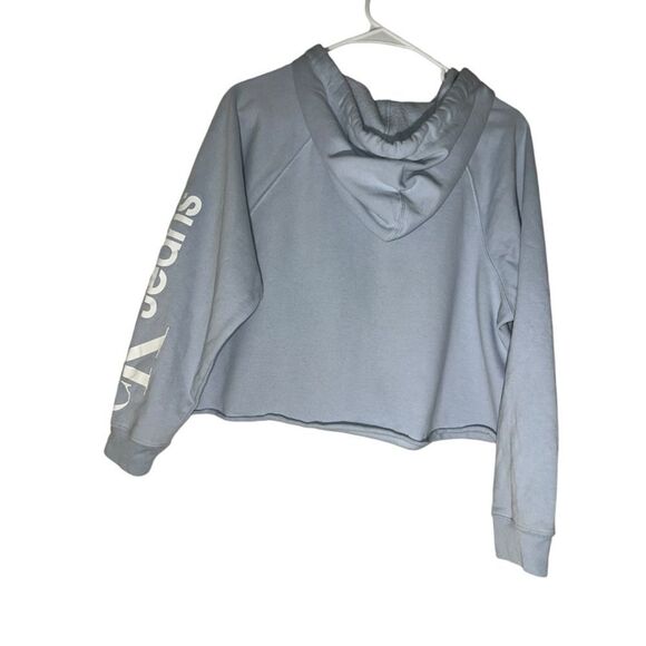 Women's Calvin Klein Jeans Hoodie Blue M - Picture 2 of 5